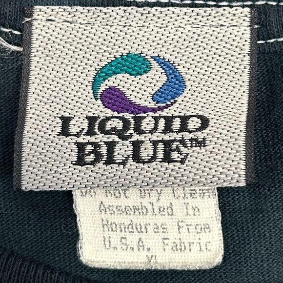 Rush Snakes & Arrows 2007 Tour T Shirt Mens X-Large Liquid Blue Tie Dye Black - Picture 6 of 8